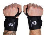Gymreapers 18" Powerlifting Wrist Wraps - Black