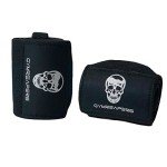 Gymreapers 18" Powerlifting Wrist Wraps - Black