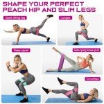 WALITO Fabric Resistance Bands for Legs and Butt