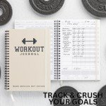 Simplified Fitness Journal for Home and Gym