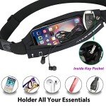 Slim Running Belt with Phone Holder for All