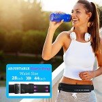 Slim Running Belt with Phone Holder for All