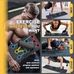 Foldable Push Up Board for Portable Strength Training