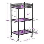 Yoga Mat and Gym Equipment Storage Rack