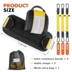 Ankle Resistance Bands for Hip and Glute Workouts