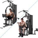 148LB Multifunctional Home Gym for Full-Body Workouts