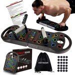 Push-Up Board Fitness: 20-in-1 Portable Workout Tool