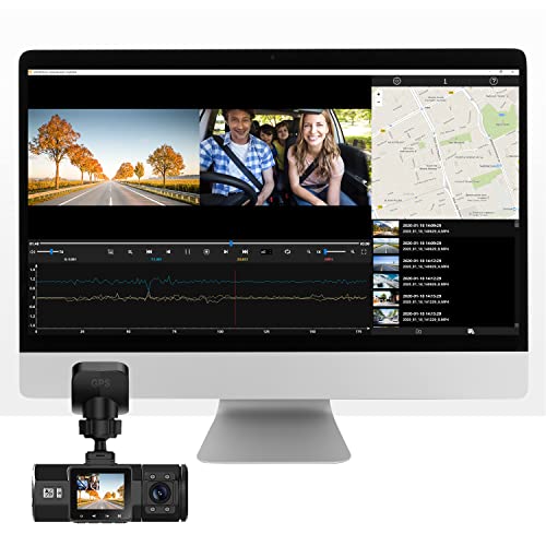 VANTRUE N2 Pro(2023) Dash Cam GPS Receiver Module Type C USB Port Adhesive Mount for Windows and Mac