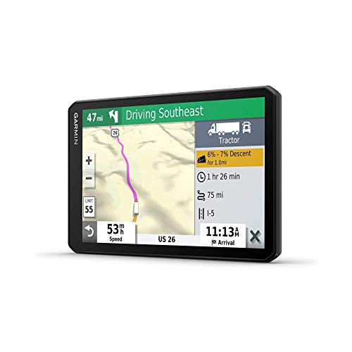 Garmin dēzl OTR1000, GPS Truck Navigator, Easy-to-read Touchscreen Display, Custom Truck Routing and Load-to-dock Guidance (Renewed)