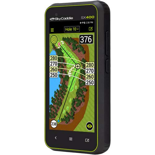 SkyCaddie SX400 PlayBetter Gift Box Bundles | Rugged, Touchscreen, 4" Display, 35,000 Maps | Handheld Golf GPS