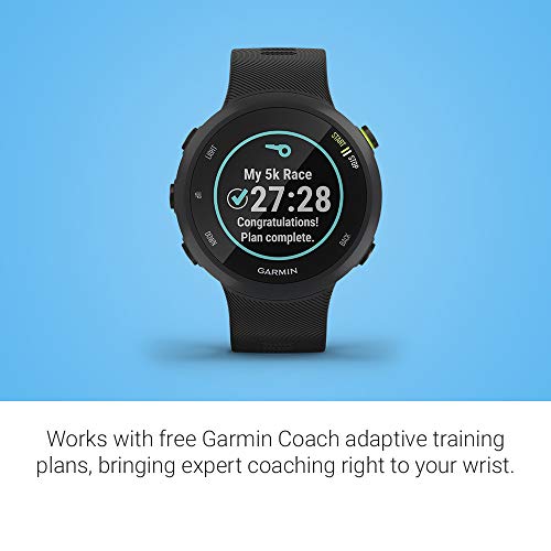 Garmin Forerunner Easy-to-Use GPS Running Watch with Garmin Coach Free Training Plan Support