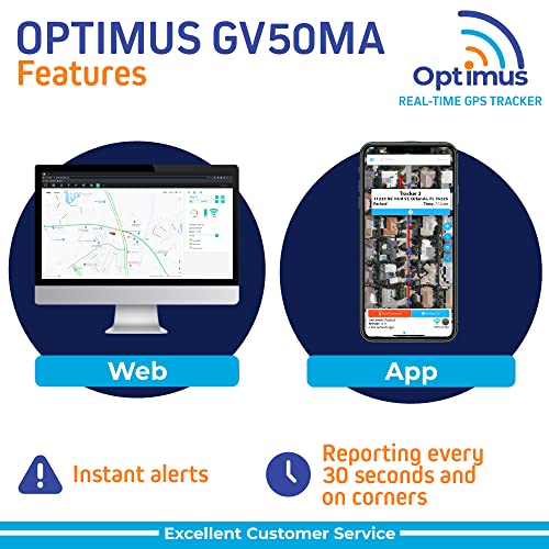 Optimus GV50MA Wired GPS Tracker for Cars and Trucks