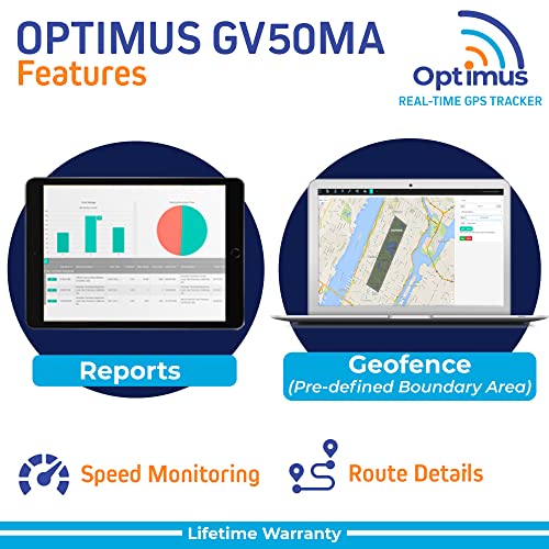 Optimus GV50MA Wired GPS Tracker for Cars and Trucks