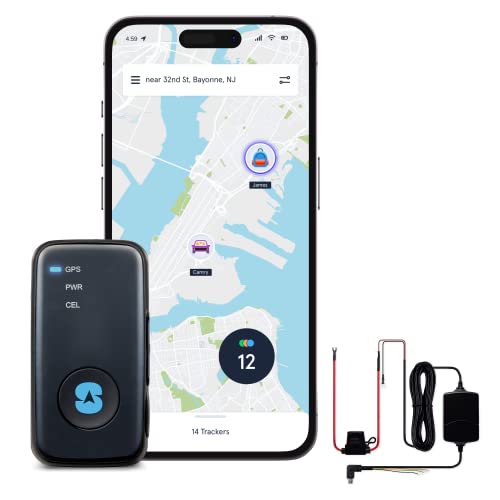 Spytec GPS GL300 and Hardwire Kit GPS Tracker for Vehicles, Cars, Trucks, Motorcycles, Loved Ones and Asset Tracker with Real-Time Tracking and App - Powered by Hapn