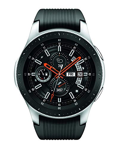 Samsung Galaxy Watch (46mm, GPS, Bluetooth, Unlocked LTE) – Silver/Black (US Version)