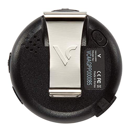 VOICE CADDIE VC4 Golf GPS rangefinder/Voice Output of Distance/Auto Slope/Active Green info/Over 40,000 Course Around The World/Front, Middle, Back of The Green Information provided, Silver & Black