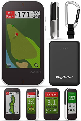 Garmin Approach G80 Premium Golf GPS with Launch Monitor Radar Bundle | 41,000+ Courses, Full Color CourseView, PinPointer & PlaysLike Distance
