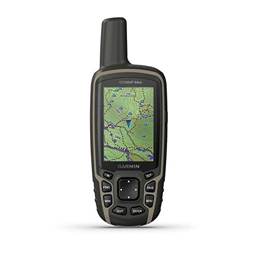 Garmin GPSMAP 64sx Handheld GPS (010-02258-10) Bundle with Deco Gear 16GB Camping & Hiking Accessories Kit