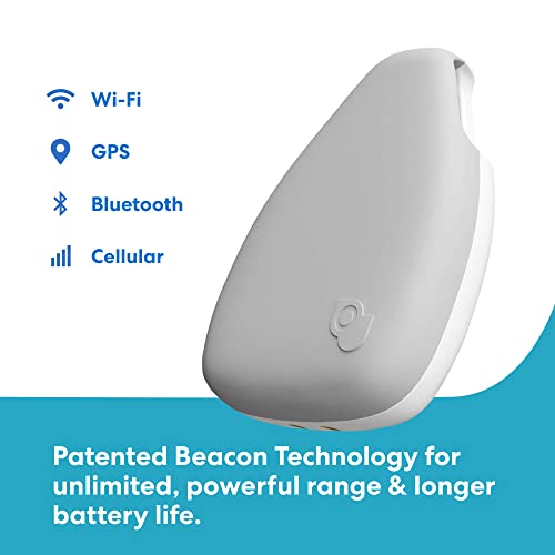 Jiobit - Smallest GPS Tracker for Kids, Adults, Elderly | Lightweight, Water Resistant, Durable, Encrypted | Real-Time Location Sharing | Long-Lasting Battery | Cellular, Bluetooth, WiFi