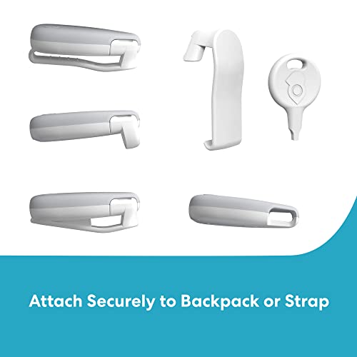 Jiobit - Smallest GPS Tracker for Kids, Adults, Elderly | Lightweight, Water Resistant, Durable, Encrypted | Real-Time Location Sharing | Long-Lasting Battery | Cellular, Bluetooth, WiFi