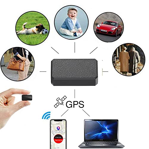 Mini GPS,TKSTAR Mini GPS Tracker Magnetic Micro GPS Tracking Anti Theft Real Time GPS Tracker Portable GPS Locator Handbag Wallet Pockets School Bag Important Documents Lost Finder Tracker Free APP