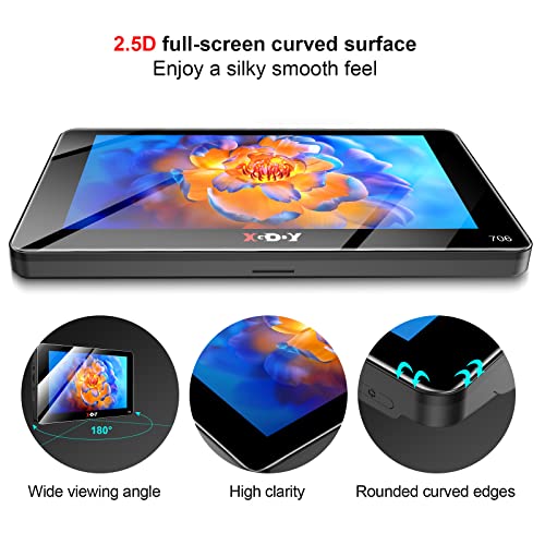 XGODY GPS Navigation for car 2.5D Screen 7 inch 2023 maps car GPS for car Truck GPS Commercial Drivers semi Trucker Navigation System 8GB 256M with Voice Guidance Free Lifetime map Updates