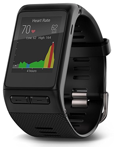 Garmin Vívoactive HR GPS Smart Watch, Regular fit - Black (Renewed)