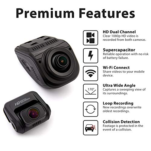 Rexing V1P Wi-Fi Car Dash Cam