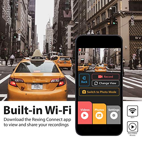 Rexing V1P Wi-Fi Car Dash Cam
