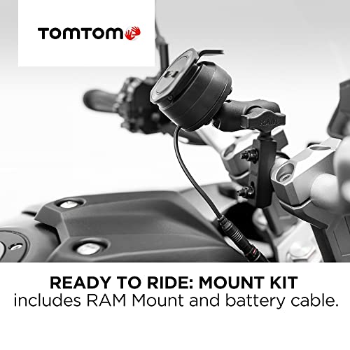 TomTom Motorcycle Mount Kit and RAM for TomTom Rider Motorcycle Navigation