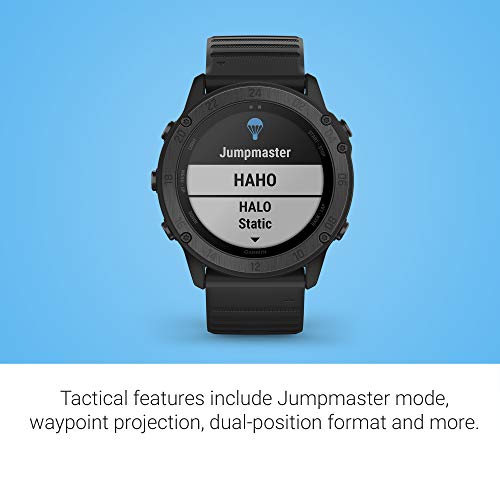 Garmin tactix Delta, Premium GPS Smartwatch with Specialized Tactical Features, Designed to Meet Military Standards
