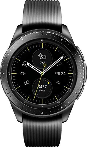 Samsung Galaxy Watch (42mm, GPS, Bluetooth, Unlocked LTE) – Midnight Black (US Version)