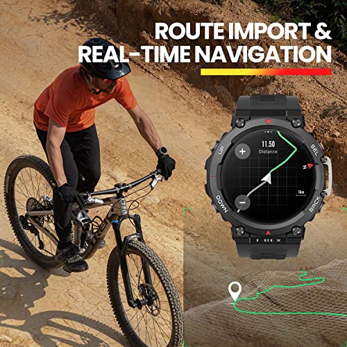 Amazfit Replacement Band for Amazfit T-Rex 2 Smart Watch, Sport Band Silicone Wristbands Strap for Men