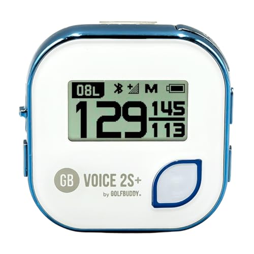 GolfBuddy Clip on Voice 2 Golf Navigation GPS for Hat/GPS and Laser Rangefinder