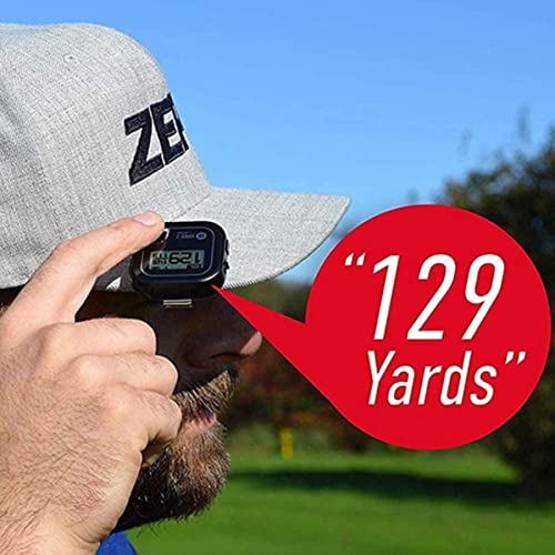 GolfBuddy Clip on Voice 2 Golf Navigation GPS for Hat/GPS and Laser Rangefinder
