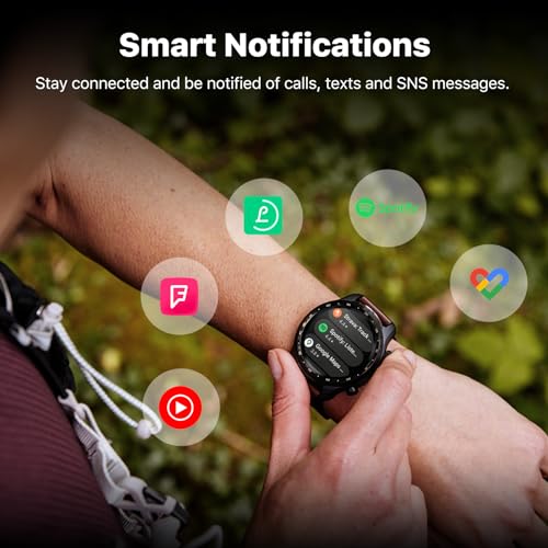 Ticwatch Pro 3 Ultra GPS Smartwatch Qualcomm SDW4100 and Mobvoi Dual Processor System Wear OS Smart Watch for Men Blood Oxygen Fatigue Assessment 3-45 Days Battery NFC Mic Speaker
