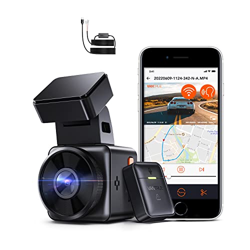 Bundle: Vantrue E1 Mini GPS Dash Camera+ Type C USB Hardwire Kit