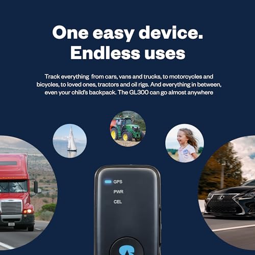 Spytec GPS GL300 and Hardwire Kit GPS Tracker for Vehicles, Cars, Trucks, Motorcycles, Loved Ones and Asset Tracker with Real-Time Tracking and App - Powered by Hapn