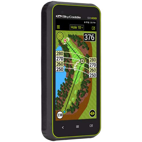 SkyCaddie SX400 PlayBetter Gift Box Bundles | Rugged, Touchscreen, 4" Display, 35,000 Maps | Handheld Golf GPS