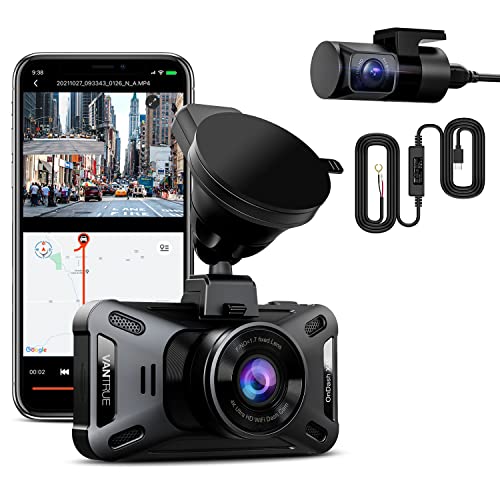 Vantrue X4S Duo Dash Cam+ Hardwire Kit