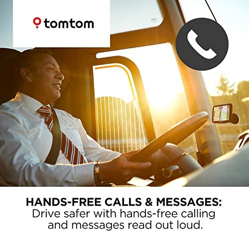 TomTom Trucker 620 6-Inch Gps Navigation Device for Trucks with Wi-Fi Connectivity, Smartphone Services, Real Time Traffic And Maps of North America