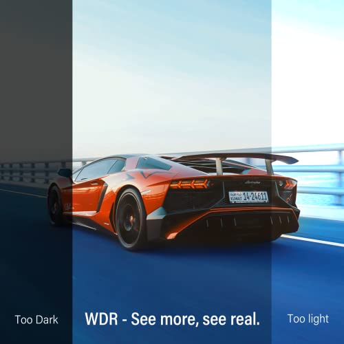 FocuWay Dash Cam Front and Rear Dual 1080P Two Channels with IR Night Vision Car Camera SD Card Included Dashboard Camera Dashcam for Cars HDR Motion Detection and G-Sensor for Car, Taxi