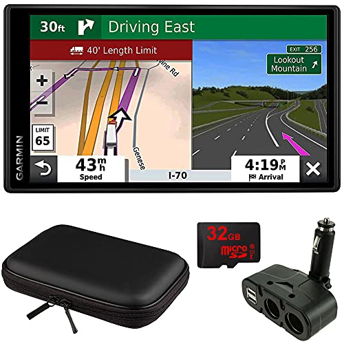 Garmin dezl OTR800 GPS Truck Navigator with Accessory Bundle