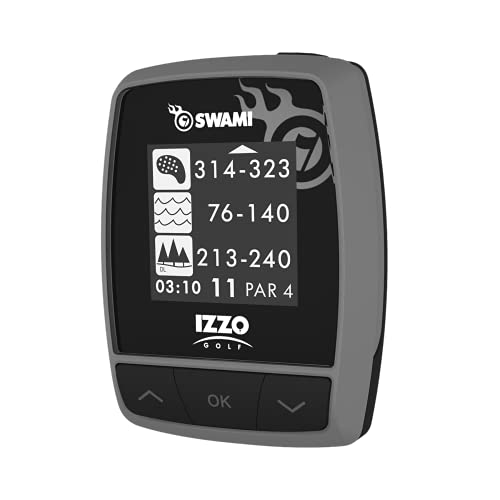 Swami Kiss Golf GPS Rangefinder - Handheld Golf GPS rangefinder, Distance Measurement Device