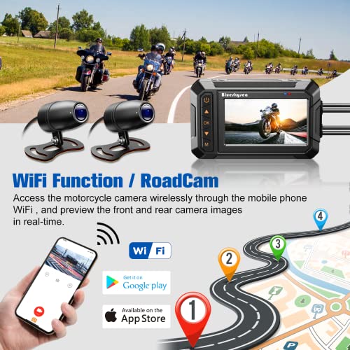 Blueskysea B5M&A12&DV988 Dash Cam