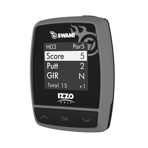 Swami Kiss Golf GPS Rangefinder - Handheld Golf GPS rangefinder, Distance Measurement Device