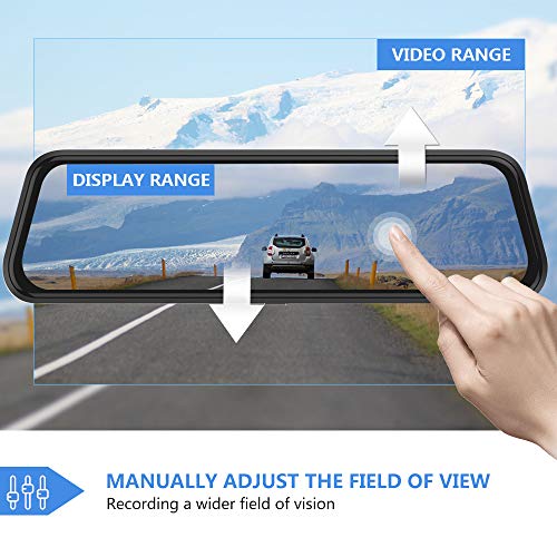 Backup Camera 10 inch Mirror Dash Cam