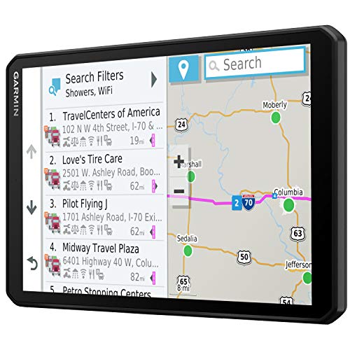 Garmin dezl OTR800 8" GPS Truck Navigator (010-02314-00) with Accessory Bundle