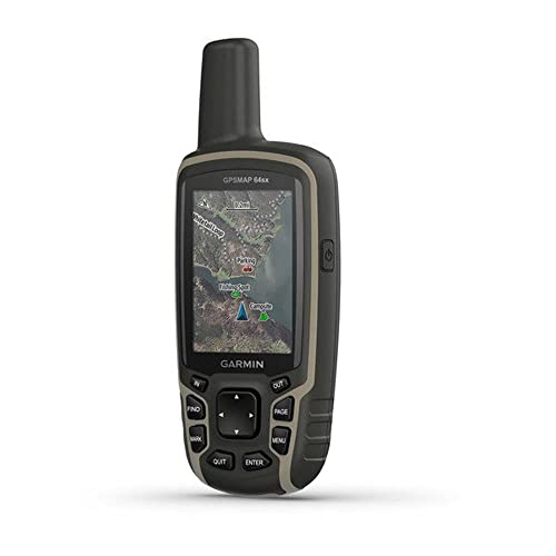 Garmin GPSMAP 64sx Handheld GPS (010-02258-10) Bundle with Deco Gear 16GB Camping & Hiking Accessories Kit
