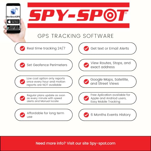 Spy Spot 4G Hard Wire Kill Switch GPS Vehicle Tracker 
